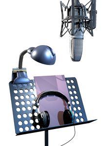 Ready For Recording Royalty Free Stock Photography