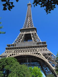 Eiffel Tower, Paris Royalty Free Stock Photography Eiffel Tower, Paris Royalty Free Stock Photography