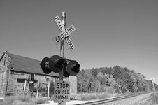 Railroad Crossing Signal Royalty Free Stock Images Railroad Crossing Signal Royalty Free Stock Images