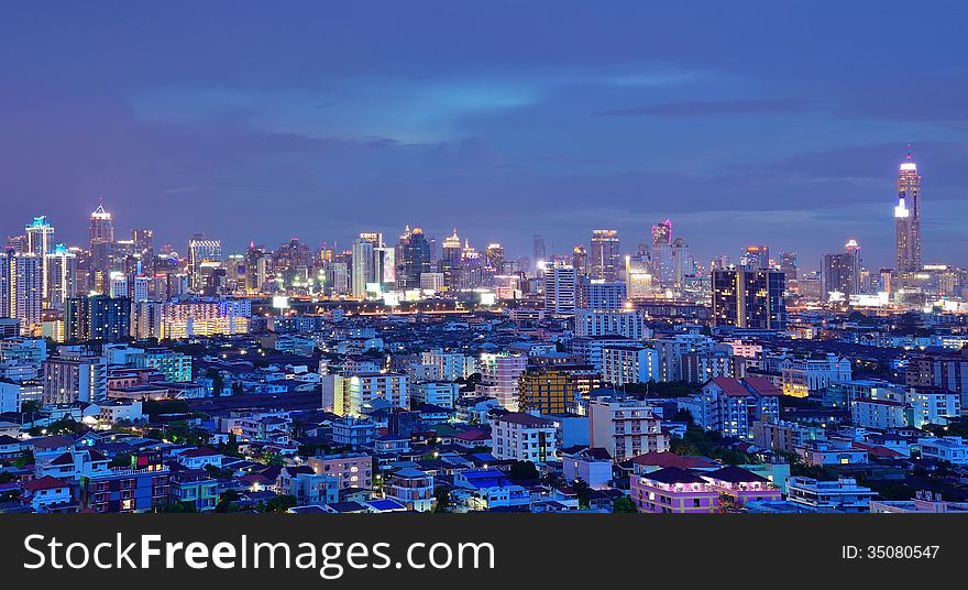 Bangkok Skyline