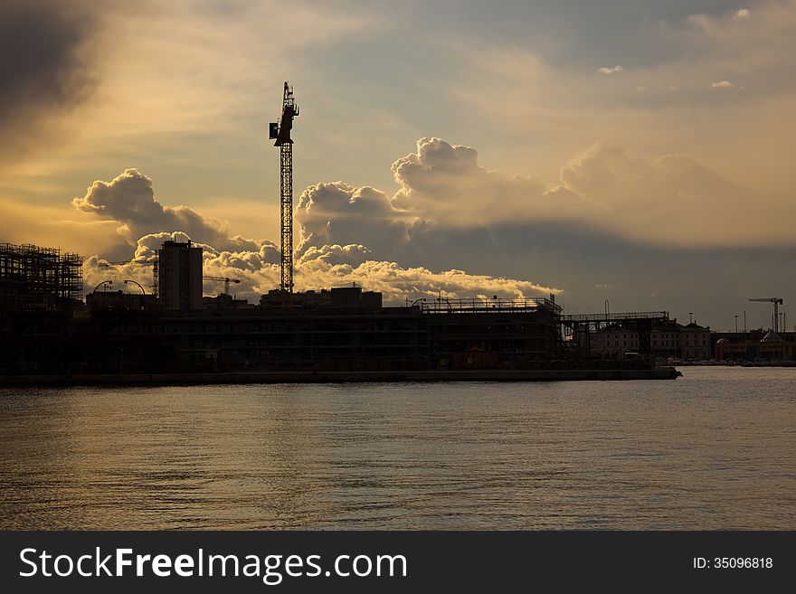 Clouds In The Sky Of Trieste