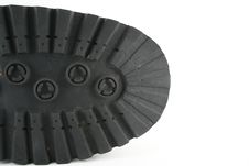 Black Mens Shoe Sole Royalty Free Stock Image Black Mens Shoe Sole Royalty Free Stock Image