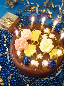 Celebratory Table Royalty Free Stock Photo Celebratory Table Royalty Free Stock Photo