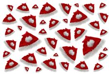 Santa S Hats Royalty Free Stock Photo Santa S Hats Royalty Free Stock Photo