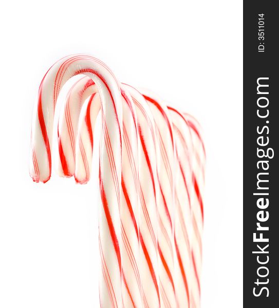 Row Of Candy Canes