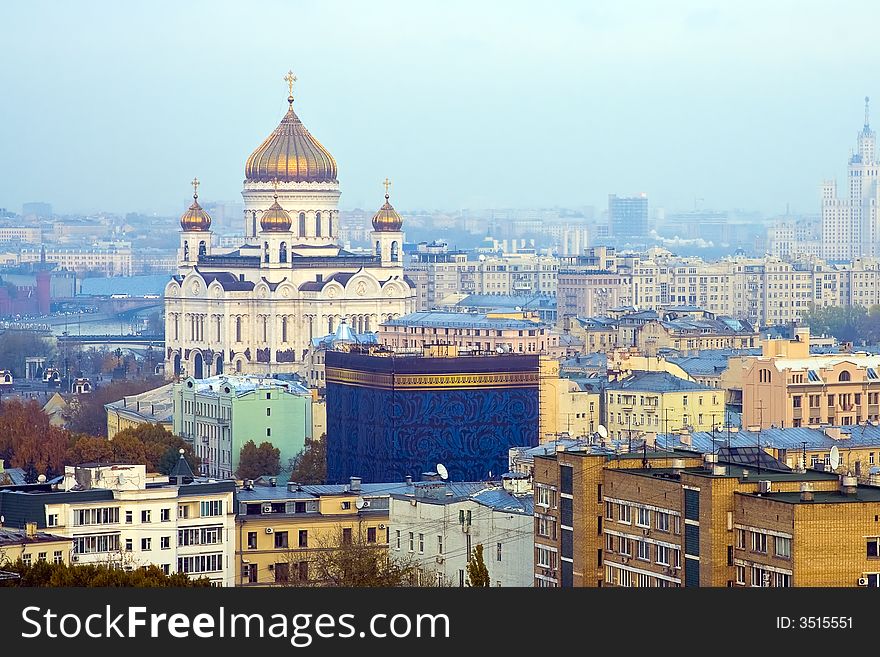 Christ the Saviour temple bird's-eye view