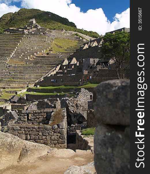 Machu Picchu ancient city (Peru)