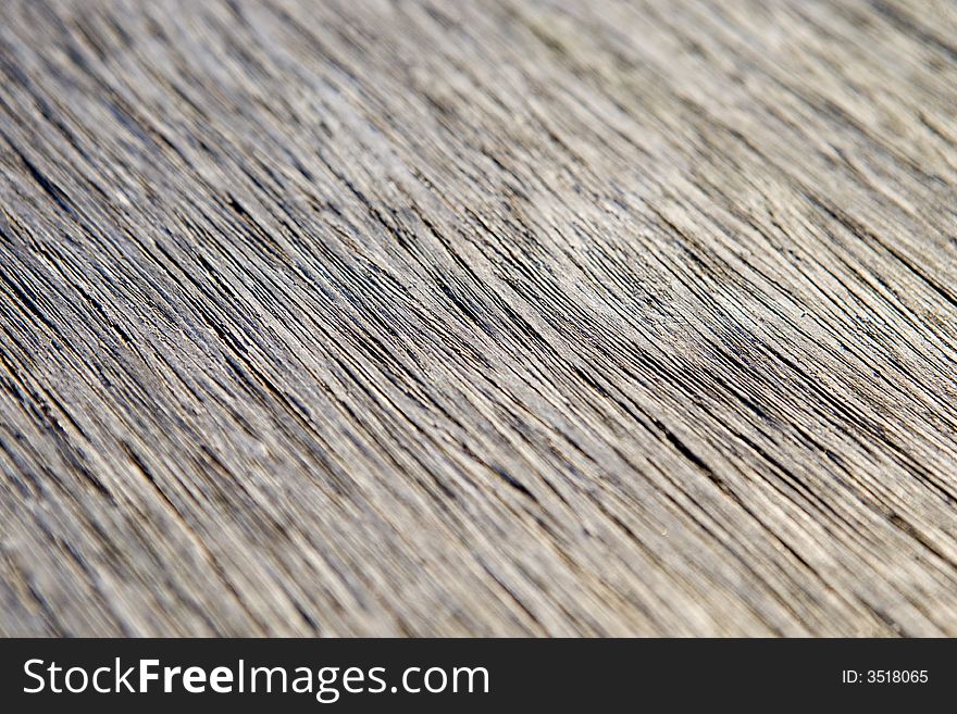 Wooden background - shallow depth of field