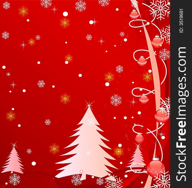 Abstract Christmas Vector