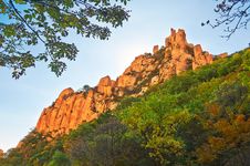 The Beautiful Boulders Of Gallery Valley Of Zu Mountain Stock Image The Beautiful Boulders Of Gallery Valley Of Zu Mountain Stock Image