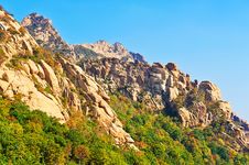 The Hillside Of Zu Mountain Royalty Free Stock Photography The Hillside Of Zu Mountain Royalty Free Stock Photography