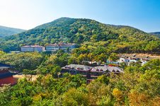 The Hotels Of Zu Mountain Royalty Free Stock Images The Hotels Of Zu Mountain Royalty Free Stock Images