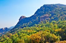 The Mountain Range Of Zu Mountain Stock Image The Mountain Range Of Zu Mountain Stock Image