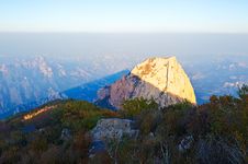 The Boulders Sunset Autumn Stock Photos The Boulders Sunset Autumn Stock Photos
