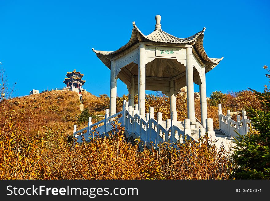 The photo taken in Chinas Hebei province qinhuangdao city,Zu mountain scenic spot.The time is October 3, 2013. The photo taken in Chinas Hebei province qinhuangdao city,Zu mountain scenic spot.The time is October 3, 2013.