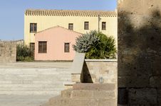 Sardinia Abandoned Village Royalty Free Stock Photography
