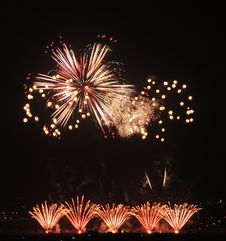 Fireworks Show Royalty Free Stock Image Fireworks Show Royalty Free Stock Image
