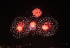 Fireworks Show Royalty Free Stock Image Fireworks Show Royalty Free Stock Image