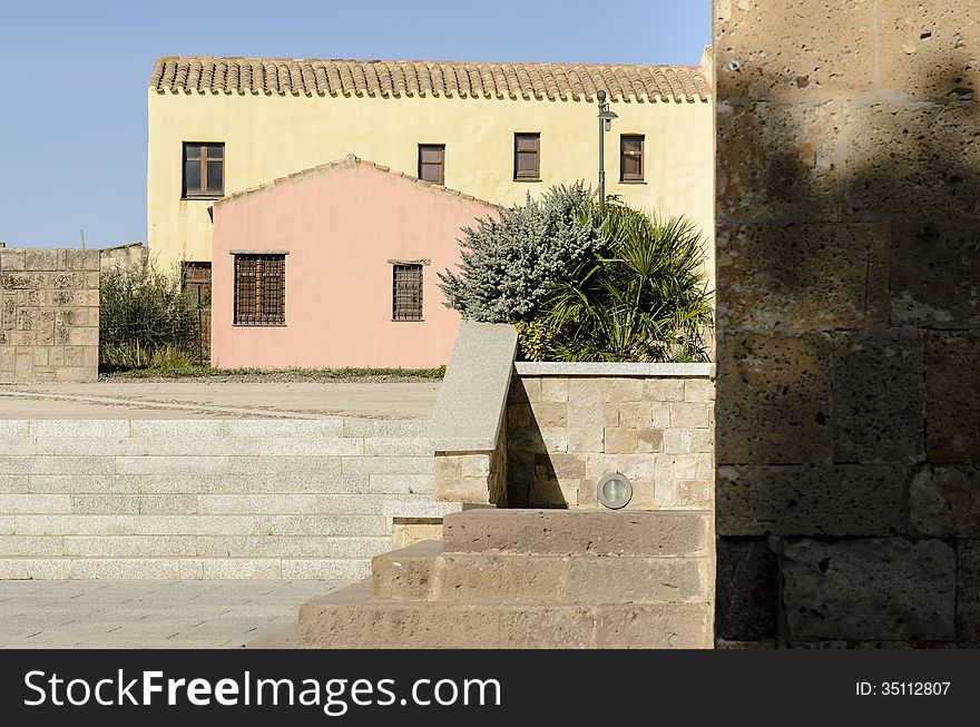 Sardinia abandoned village