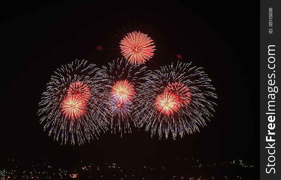 2012 Double Tenth National Day Fireworks show in taiwan,R.O.C