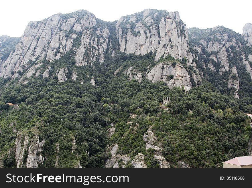 Spain. Catalonia. Montserrat.