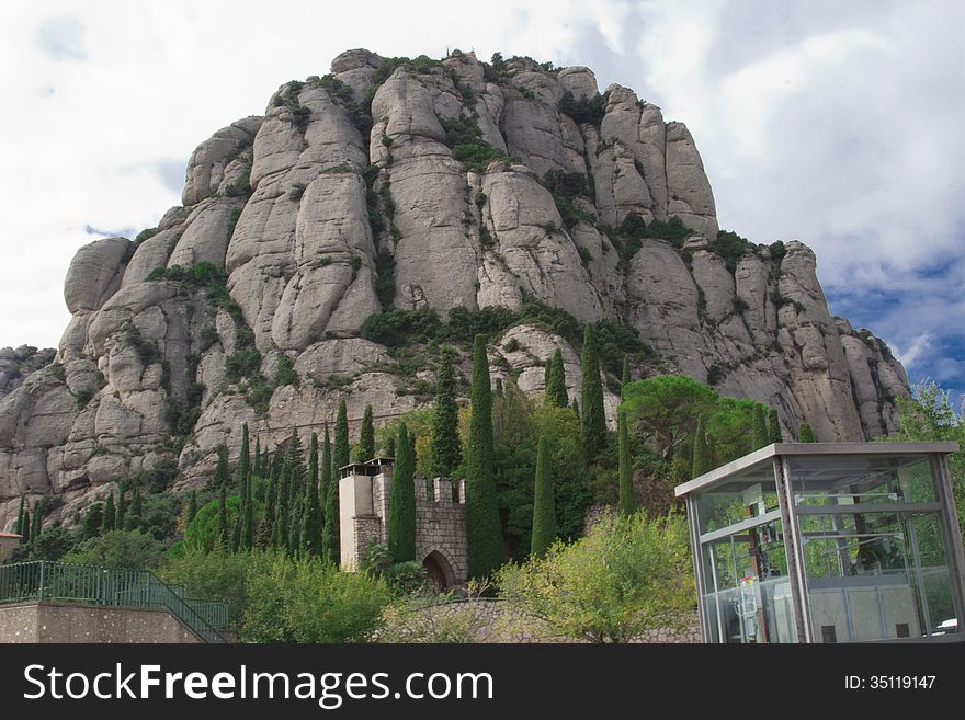 Spain. Catalonia. Montserrat.