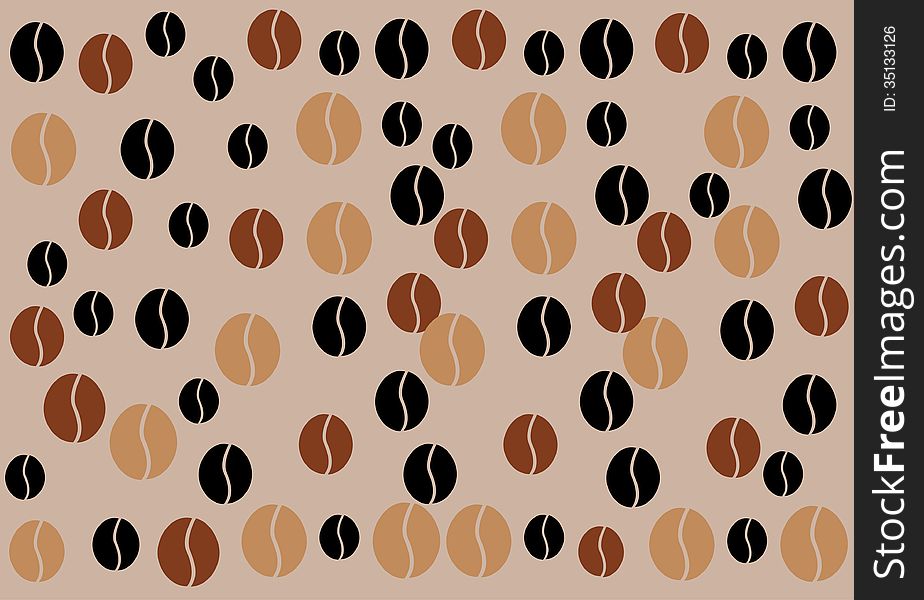 Coffe Beans Background