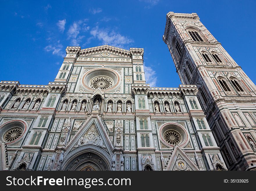 Picture of the famous duomo in Firenze. Picture of the famous duomo in Firenze