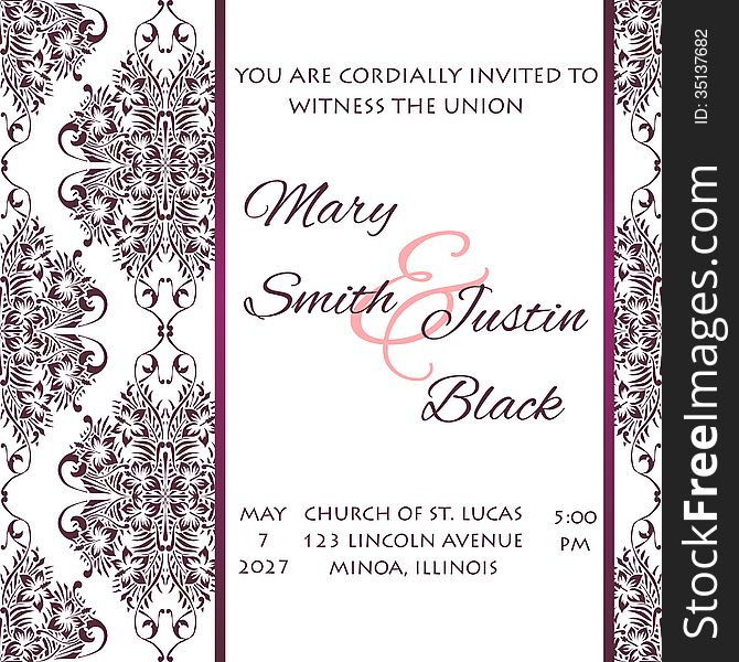 Wedding card