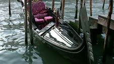 The Gondola Is Waiting For You! Royalty Free Stock Photos The Gondola Is Waiting For You! Royalty Free Stock Photos