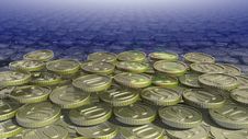 Shiny Coin Stock Photos