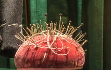 Tailors S Pin Cushion Royalty Free Stock Image Tailors S Pin Cushion Royalty Free Stock Image