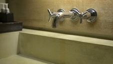 Open And Close Water Tap Faucet Royalty Free Stock Images Open And Close Water Tap Faucet Royalty Free Stock Images