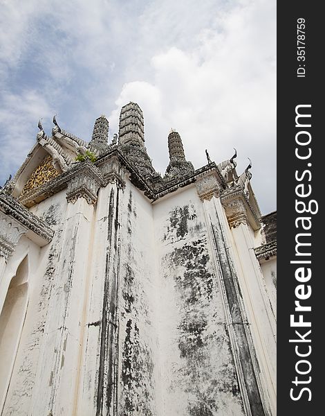 Ancient architecture of Khao wang, Petchaburi, Thailand