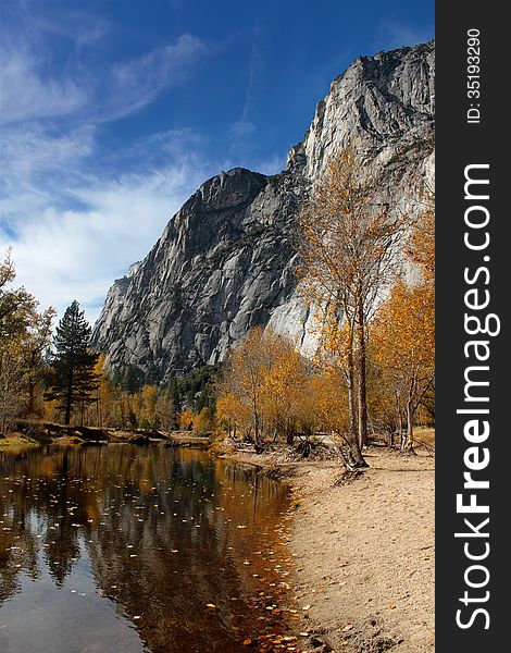 Fall in Yosemite National Park, California.