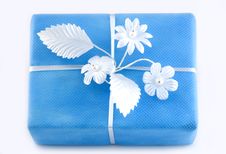 Lightblue Gift Box Stock Images Lightblue Gift Box Stock Images