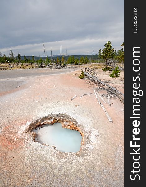 Artist Paint Pots. Yellowstone NP