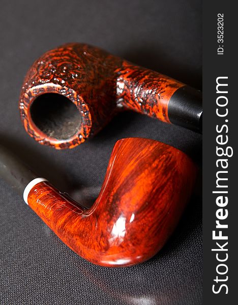 Two smoking pipes