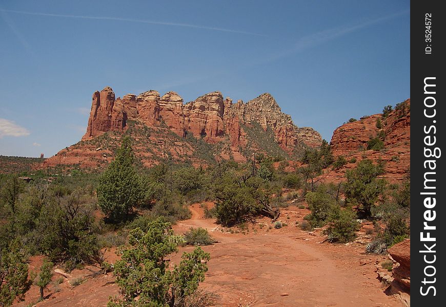 Devil's Kitchen is located close to the town sedona in arizona.