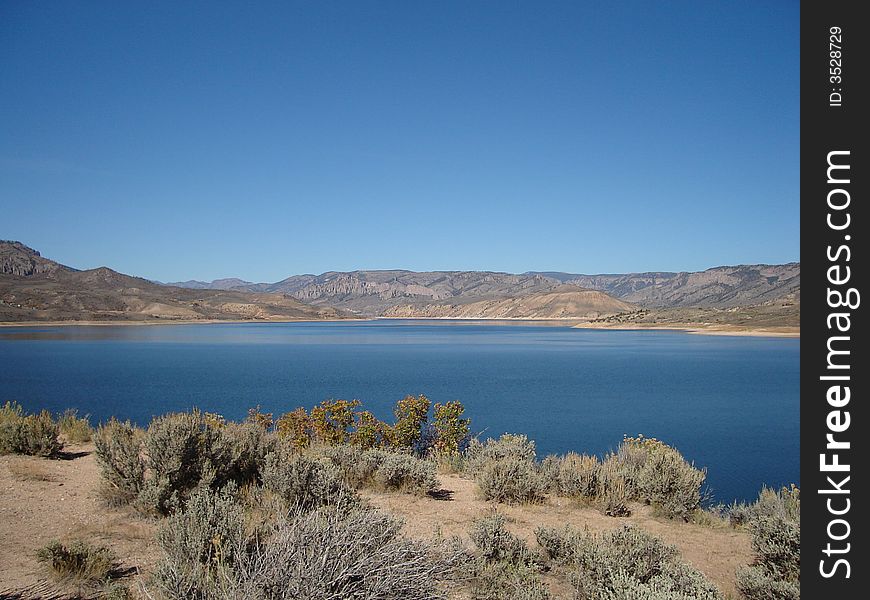 Blue Mesa Reservoir can be found in Curecanti National Recreation Area in Colorado.