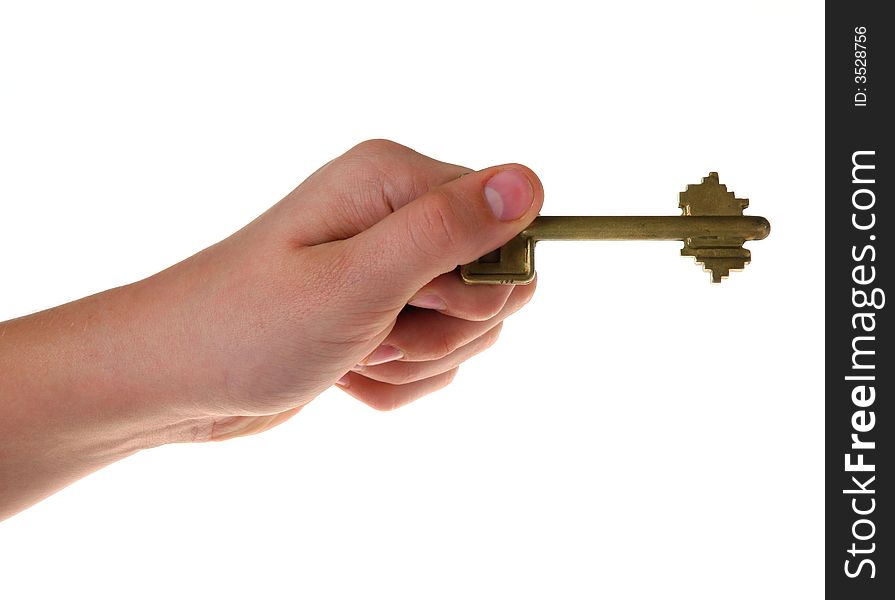 Key In A Hand.