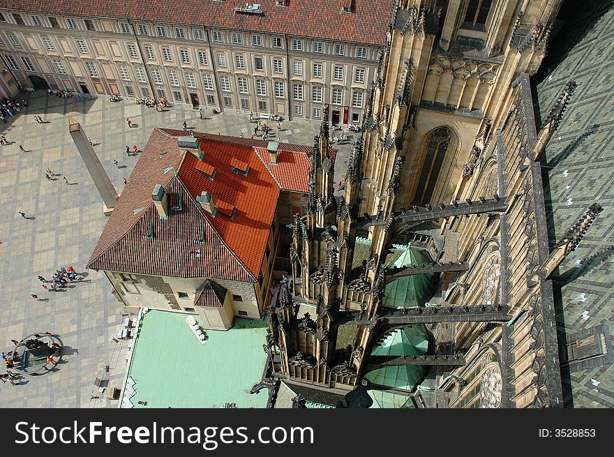 Exterior of roman catholic cathedral. Exterior of roman catholic cathedral