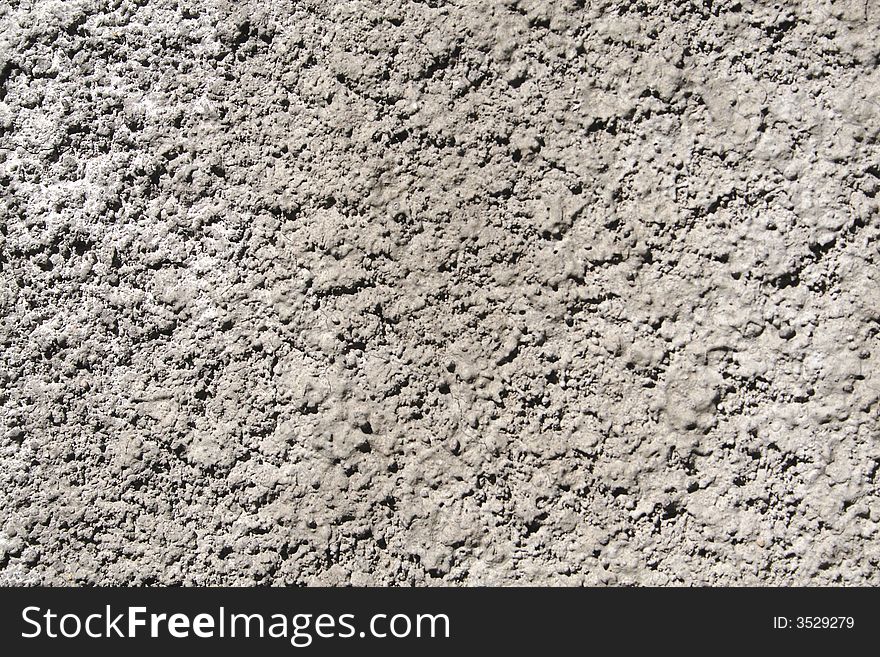 Wall, grey plaster as industrial background