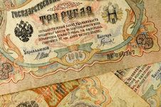 3 Ruble Bill Of Tsarist Russia Royalty Free Stock Photo 3 Ruble Bill Of Tsarist Russia Royalty Free Stock Photo