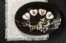 Homemade Cookies Valentine S Day Royalty Free Stock Photo Homemade Cookies Valentine S Day Royalty Free Stock Photo