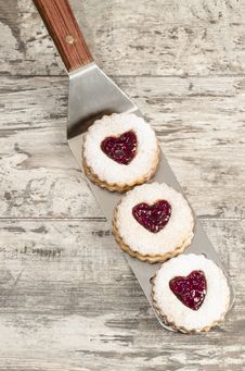 Homemade Cookies Valentine S Day Stock Photography Homemade Cookies Valentine S Day Stock Photography