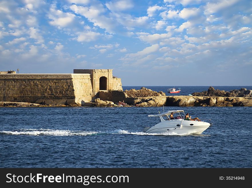 Fortress and walls of Tabarca island. Fortress and walls of Tabarca island