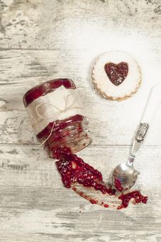Homemade Cookies Valentine S Day Stock Image Homemade Cookies Valentine S Day Stock Image