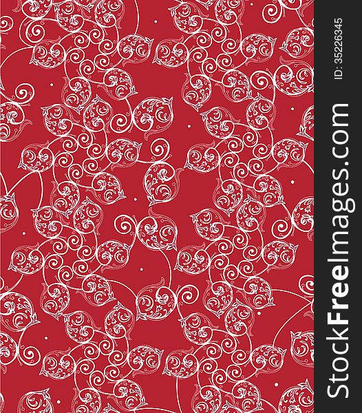 Christmas seamless background pattern vector for design. Christmas seamless background pattern vector for design