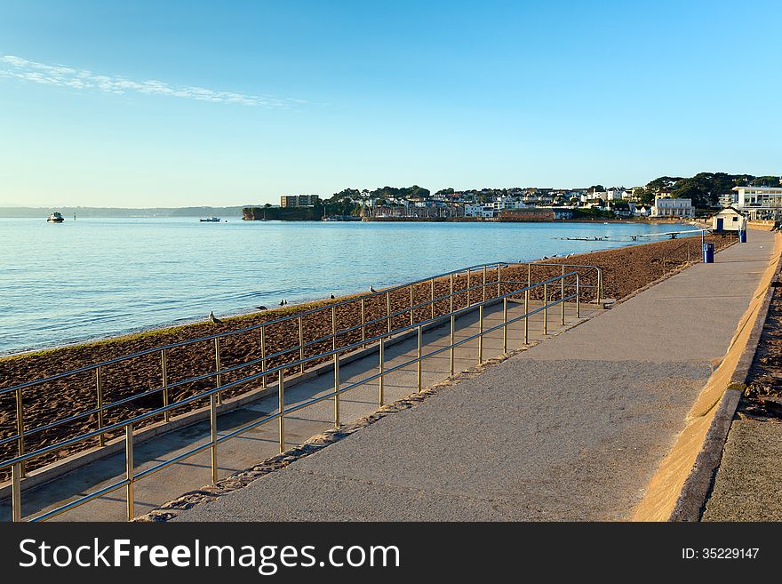 Paignton Beach Devon England Near Brixham